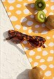 TORTOISE SHELL CHUNKY MINI CAT EYE SUNGLASSES