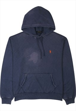 Vintage 90's Polo Ralph Lauren Hoodie Drawstring Pockets