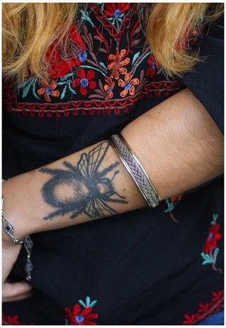 FESTIVAL VINTAGE BOHO PLAITED CUFF