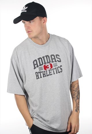 VINTAGE ADIDAS GRAPHIC T SHIRT TEE