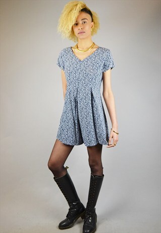 VINTAGE 90'S FLORAL PRINT PLAYSUIT