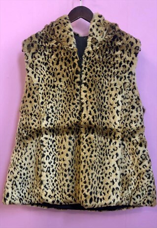 VINTAGE REVERSIBLE HOODED GILET