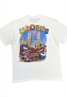 Hard Rock Cafe London White T-Shirt M