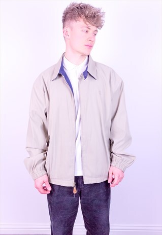 VINTAGE TIMBERLAND HARRINGTON JACKET IN BEIGE