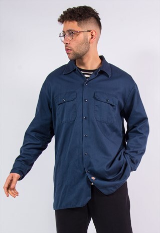 VINTAGE DICKIES USA WORK SHIRT