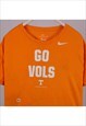 VINTAGE 90'S NIKE T SHIRT GO VOLS SHORT SLEEVE CREWNECK