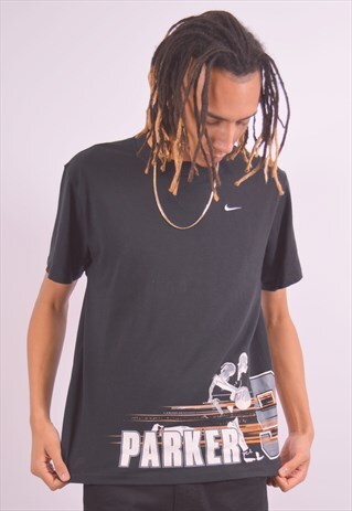 VINTAGE NIKE T-SHIRT TOP BLACK