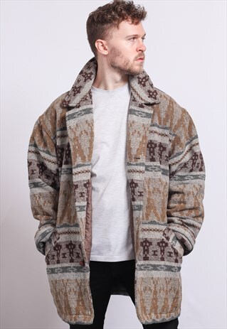 VINTAGE AZTEC INCA JACKET