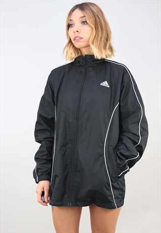 VINTAGE RETRO OVERSIZED ADIDAS FESTIVAL WINDBREAKER JACKET