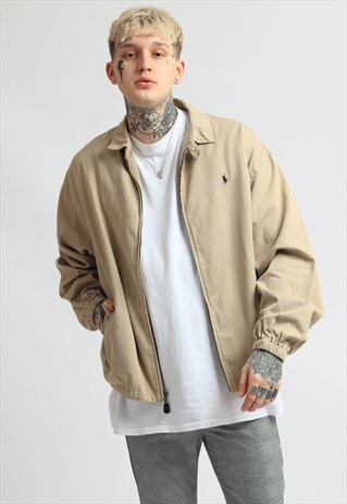 VINTAGE POLO RALPH LAUREN HARRINGTON JACKET