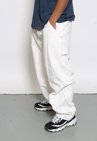 VINTAGE CARHARRT WHITE TROUSERS