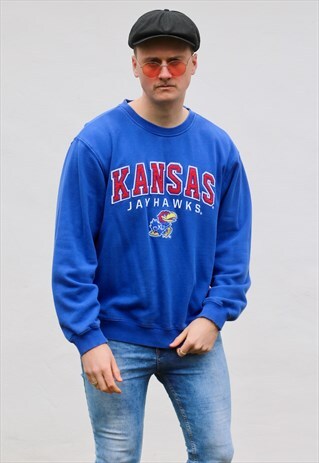 COLOSSEUM KANSAS JAYHAWKS VINTAGE SWEATSHIRT