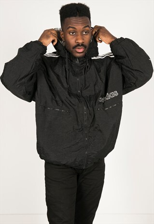 VINTAGE 80S USA ADIDAS SPORT PARKA / R0643