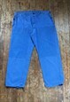 Vintage French Blue Workwear Trousers 