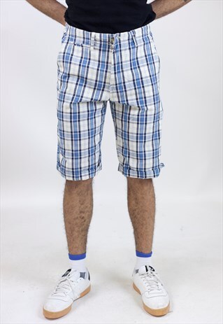 VINTAGE 90S CARHARTT CHECK SHORTS