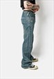 ARMANI JEANS DEADSTOCK Y2K FLARE BLUE JEANS UNISEX VINTAGE