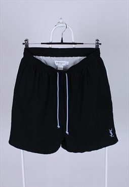 YSL Yves Saint Laurent shorts swimwear M black rare