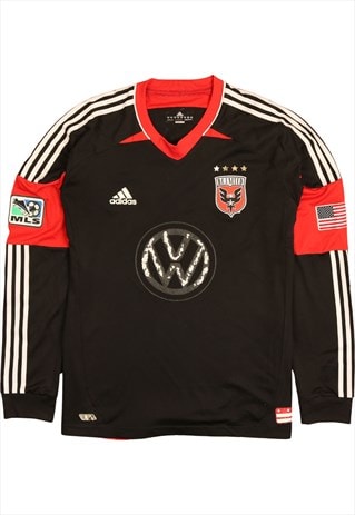 VINTAGE 90'S ADIDAS JERSEY DC UNITED 2012-2014 LONG SLEEVE