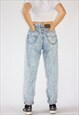 VINTAGE 90'S HIGH RISE LEVI'S ACID WASH MOM JEANS
