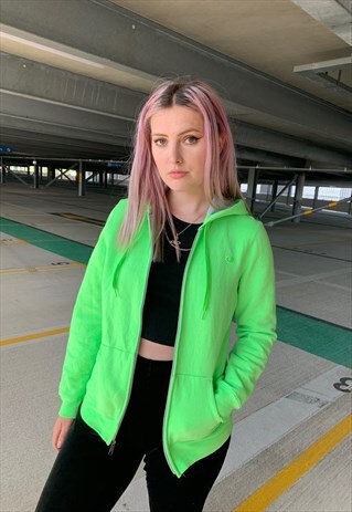 champion neon hoodie