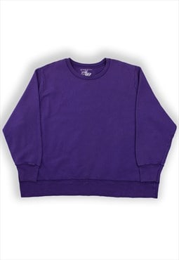 Vintage 90s Purple Sweatshirt Womens