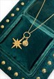 Reworked Chanel charm necklace gold tone monogram