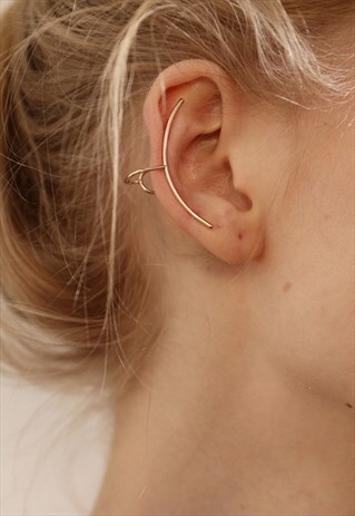 GEOMETRIC EAR CLIP EARRINGS