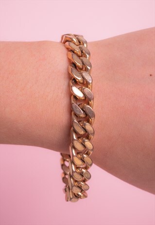 VINTAGE CHUNKY CHAIN BRACELET
