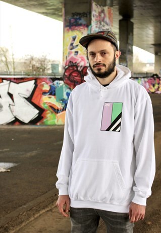 WHITE HOODIE