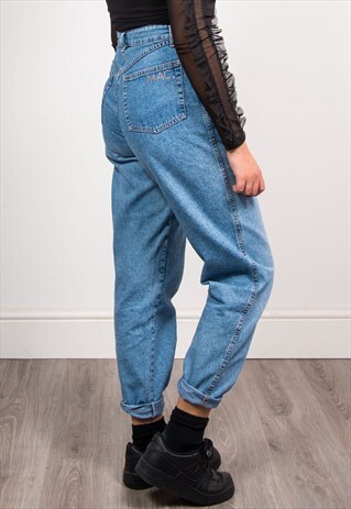 90'S VINTAGE HIGH WAIST MOM JEANS