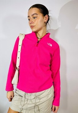 Vintage Size L The North Face Fleece Sweatshirt in Pink