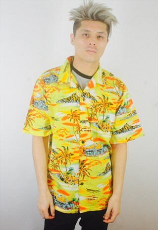 VINTAGE IBIZA PRINT SHIRT