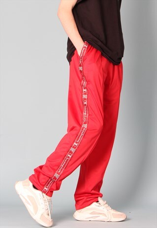 CHAMPION SIDE TAPE TRACKSUIT BOTTOMS
