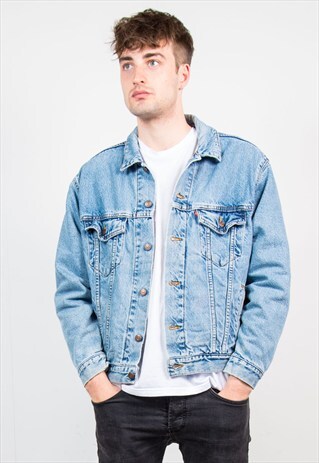 VINTAGE LEVI'S LINED DENIM JACKET