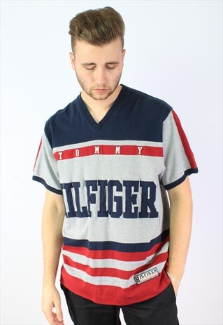 TOMMY HILFIGER VINTAGE SPELLOUT SS T-SHIRT