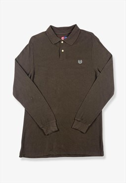 Vintage ralph lauren chaps long sleeve polo shirt m BV12659