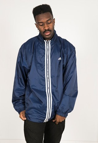VINTAGE 80'S USA ADIDAS RAINCOAT / S0701