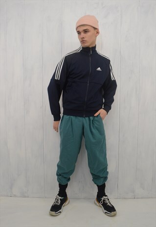 VINTAGE BLUE ADIDAS SPORTS JACKET