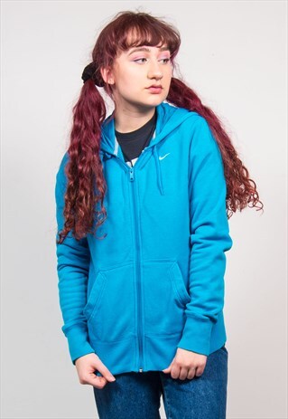 NIKE VINTAGE 90'S BLUE SWEATSHIRT TRACKSUIT JACKET