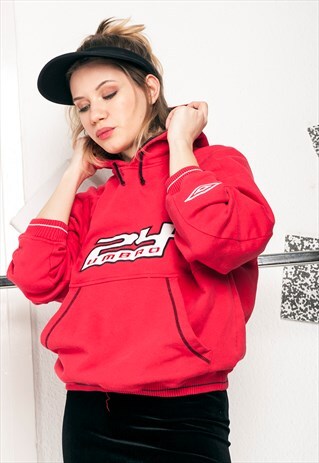 UMBRO HOODIE - 90S VINTAGE SPORTS JUMPER