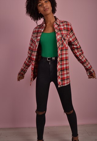 CHECK FLANNEL SHIRT GRS833