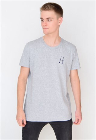 GREY ARROWS (NAVY) T-SHIRT