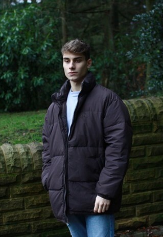 VINTAGE BROWN ROBE DI KAPPA PUFFER JACKET