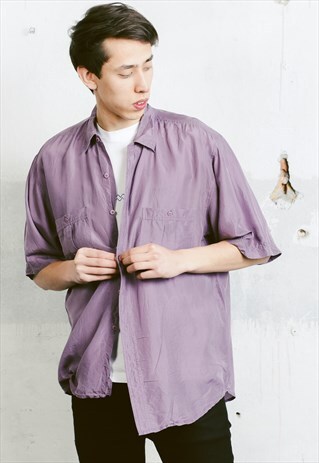 VINTAGE 90S SILK SHIRT