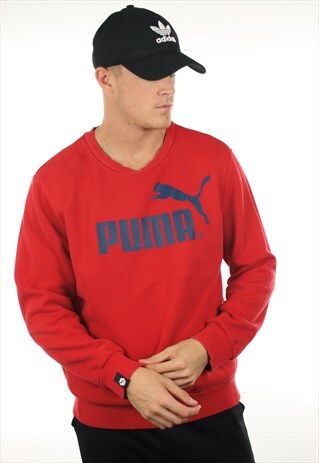 VINTAGE PUMA BIG LOGO SWEATSHIRT JUMPER