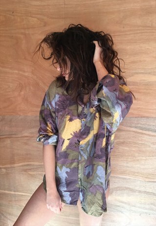 OVERSIZED RETRO 90S 80S VINTAGE UNISEX FESTIVAL SHIRT