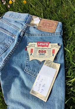 Vintage Unworn 90's Mid Rise 585 Levi Jeans