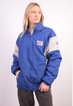 Vintage NFL NY Tracksuit Top Jacket Blue