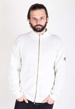 VINTAGE 90S NORTH SAILS ZIP UP JUMPER