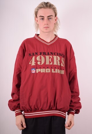RUSSELL ATHLETIC MENS VINTAGE SF 49ERS AUTHTENTIC 90S